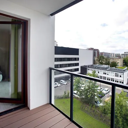 Moduo Serviced Apartments Warschau Exterior foto